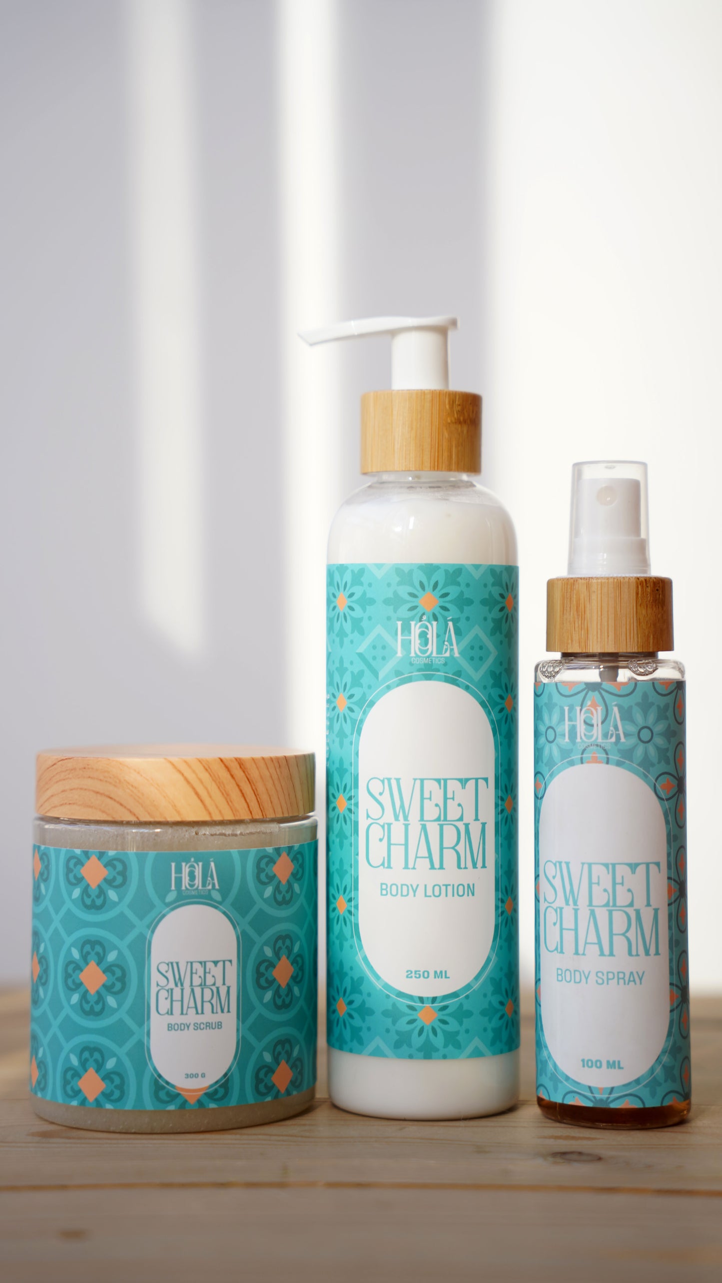 Scrub + Lotion + Body Spray Bundle