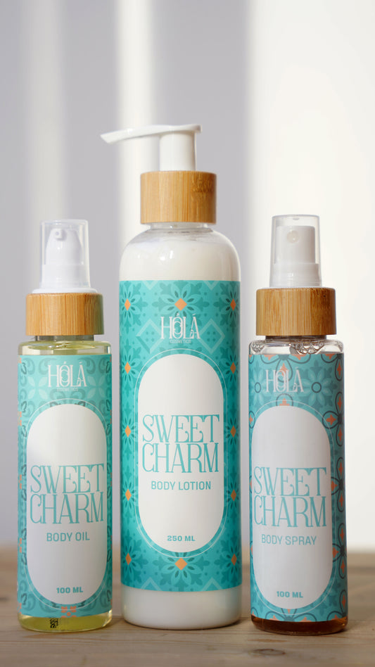 Oil + Lotion + Body Spray Bundle